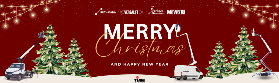 Merry Christmas and a Happy New Year - Wünschen RUTHMANN - VERSALIFT - France Elévateur und MOVEX